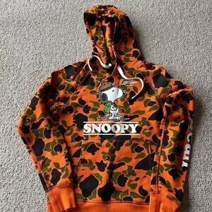 Todd Snyder x L.L. Bean x Snoopy Camo Hoodie Men’s Rare Collab Limited Edition S